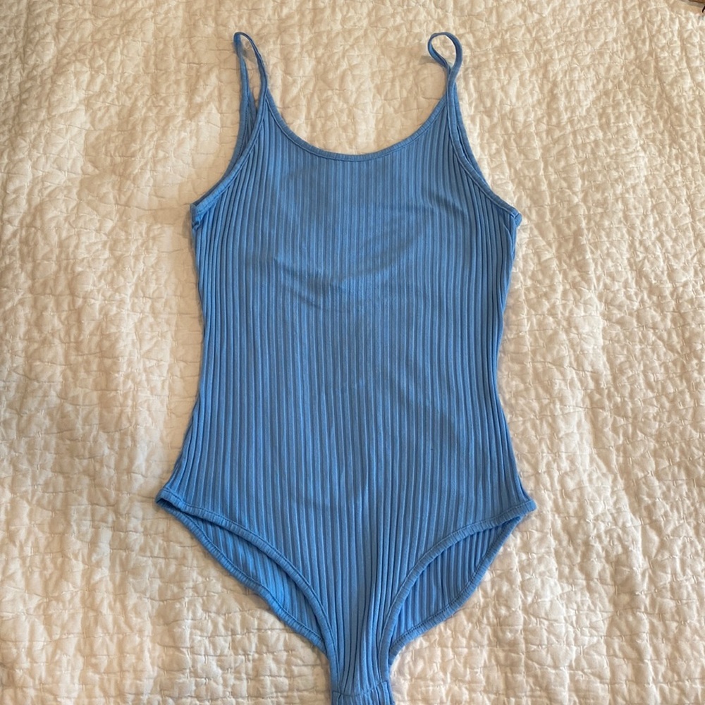 Urban Outfitters Baby Blue Bodysuit